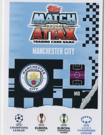 2023-24 Topps Match Attax UEFA Club Competitions Extra #136 Kevin De Bruyne AM