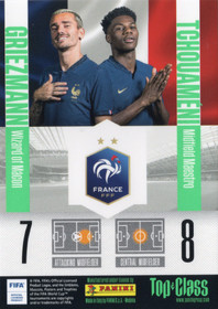 2024 Panini Top Class #228 Antoine Griezmann / Aurelien Tchouameni MAG