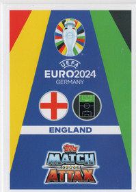 2024 Topps Match Attax UEFA EURO Ultimate XI Purple Sapphire Holograph #UXI11 Harry Kane
