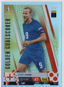 2024 Topps Match Attax UEFA EURO Golden Goalscorer #GG5 Harry Kane