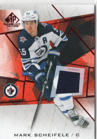2021-22 Upper Deck SP Game Used Red Jerseys #75 Mark Scheifele MEM