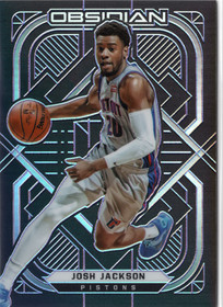 2020-21 Panini Obsidian Electric Etch Purple #134 Josh Jackson SN99
