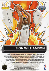 2022-23 Donruss Bomb Squad #7 Zion Williamson