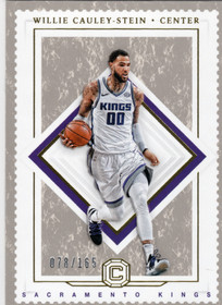2017-18 Panini Cornerstones #84 Willie Cauley-Stein SN165