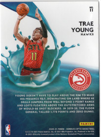 2020-21 Donruss Optic Splash! #11 Trae Young