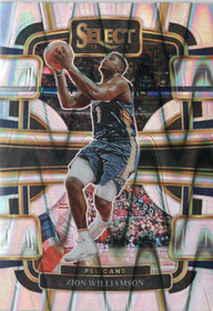 2023-24 Panini Select Tectonic Prizms #36 Zion Williamson