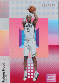 2017-18 Panini Status Red #16 Rodney Hood SN299