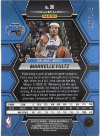 2022-23 Panini Mosaic Pink #96 Markelle Fultz SN149