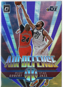 2021-22 Donruss Optic Air Defense Holo #1 Rudy Gobert