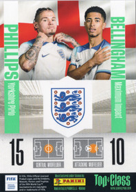 2024 Panini Top Class #226 Kalvin Phillips / Jude Bellingham MAG