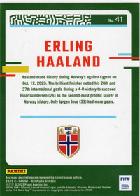 2023-24 Donruss Silver #41 Erling Haaland