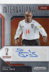 2022 Panini Prizm FIFA World Cup International Ink #IPI Paul Ince AU