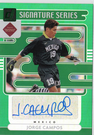 2021-22 Donruss Signature Series Green #SSJC Jorge Campos AU