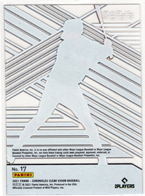 2021 Panini Chronicles Clear Vision #17 Pete Alonso