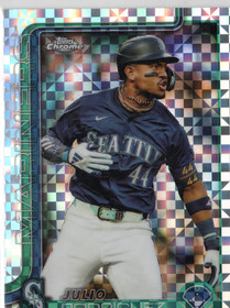 2025 Topps Chrome X Fractors #261 Julio Rodriguez
