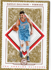 2017-18 Panini Cornerstones Granite #7 Danilo Gallinari SN25