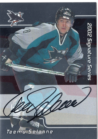 2001-02 Be a Player Signature Series Autographs #LTS Teemu Selanne AU, SP