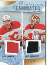2021-22 Upper Deck Artifacts Tundra Teammates Duos #T2CAL Elias Lindholm / Jacob Markstrom MEM, SN249