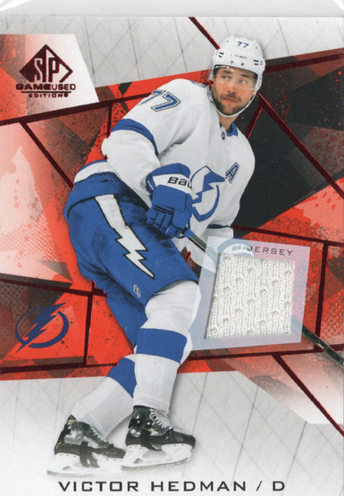 2021-22 SP Game Used Red Jersey #74 Victor Hedman MEM