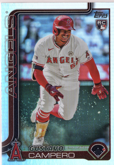 2025 Topps Rainbow Foil #387 Gustavo Campero