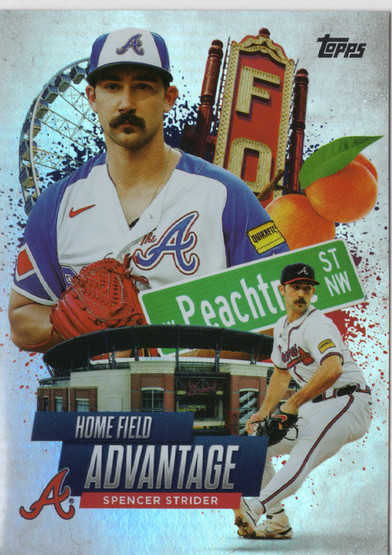 2025 Topps Home Field Advantage #HA23 Spencer Strider