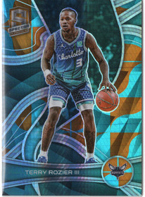 2021-22 Panini Spectra Asia Blue and Orange #66 Terry Rozier III SN49