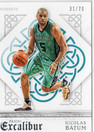 2015-16 Panini Excalibur Silver #117 Nicolas Batum SN70