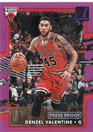 2017-18 Donruss Press Proof Purple #24 Denzel Valentine SN199