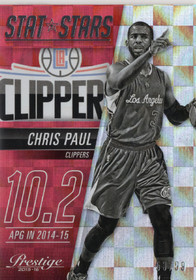 2015-16 Panini Prestige Stat Stars Checkerboard #18 Chris Paul SN99