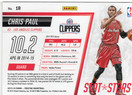 2015-16 Panini Prestige Stat Stars Checkerboard #18 Chris Paul SN99