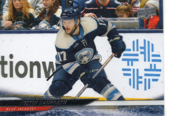 2024-25 Upper Deck Clear Cut #292 Justin Danforth