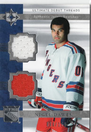 2006-07 Upper Deck Ultimate Collection Ultimate Debut Threads Jerseys #DJND Nigel Dawes MEM, SN150