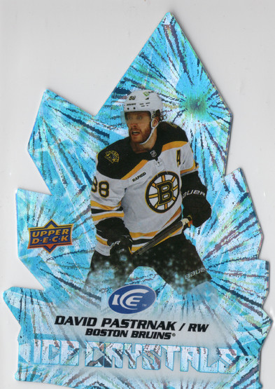 2022-23 Upper Deck Ice Ice Crystals #IC26 David Pastrnak