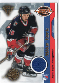 2000-01 Pacific Private Stock Titanium Draft Day #69 Mike York MEM, SN1015