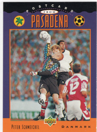 1994 Upper Deck World Cup Contenders English/German UD Set #UD3 Peter Schmeichel