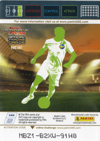 2015 Panini Adrenalyn XL FIFA 365 #309 Zlatan Ibrahimovic