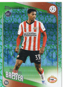 2025-26 Topps UEFA Club Competitions Spring Holiday Green #146 Michael Bresser