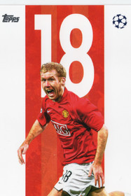 2025-26 Topps UEFA Club Competitions Best of the Best Legendary Numbers #BB6 Paul Scholes