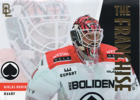 2024-25 Blueline Finland Series 1 The Franchise Gold #TF16 Niklas Rubin SN500