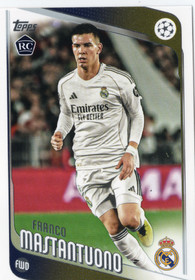 2025-26 Topps UEFA Club Competitions #172 Franco Mastantuono RC