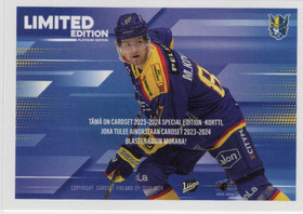 2023-24 Cardset Finland Limited Edition #NNO Michal Kovarcik