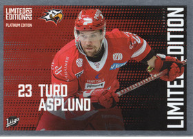 2021-22 Cardset Finland Limited Edition #NNO Turo Asplund