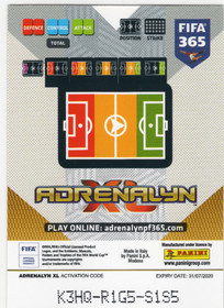 2019-20 Panini Adrenalyn XL FIFA 365 #1 Invincible N'Golo Kante / Kylian Mbappe / Lionel Messi / Sergio Ramos