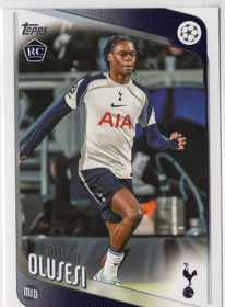 2025-26 Topps UEFA Club Competitions #134 Callum Olusesi RC