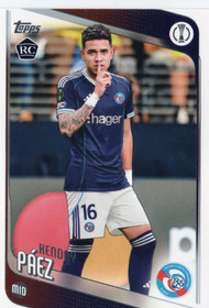 2025-26 Topps UEFA Club Competitions #29 Kendry Paez RC