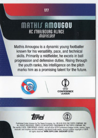 2025-26 Topps UEFA Club Competitions #177 Mathis Amougou RC