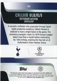 2025-26 Topps UEFA Club Competitions #134 Callum Olusesi RC