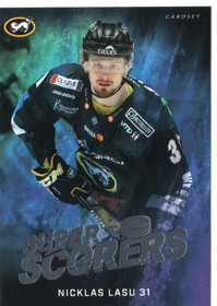 2018-19 Cardset Finland Super Scorers #SS8 Nicklas Lasu