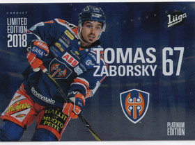 2018-19 Cardset Finland Limited Edition #NNO Tomas Zaborsky