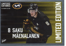 2021-22 Cardset Finland Limited Edition #NNO Saku Mäenalanen